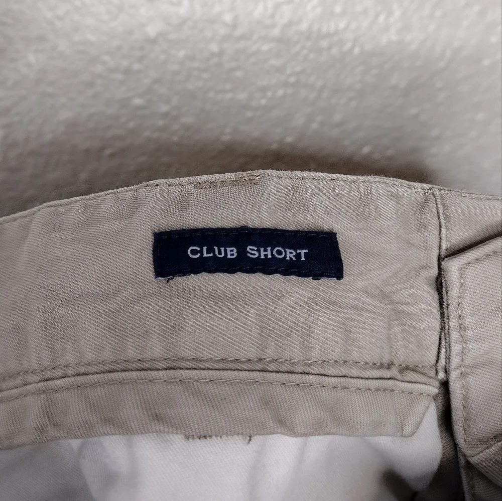 Vineyard Vines Sz 30 Khaki Preppy Casual 100% Cotton Club Short